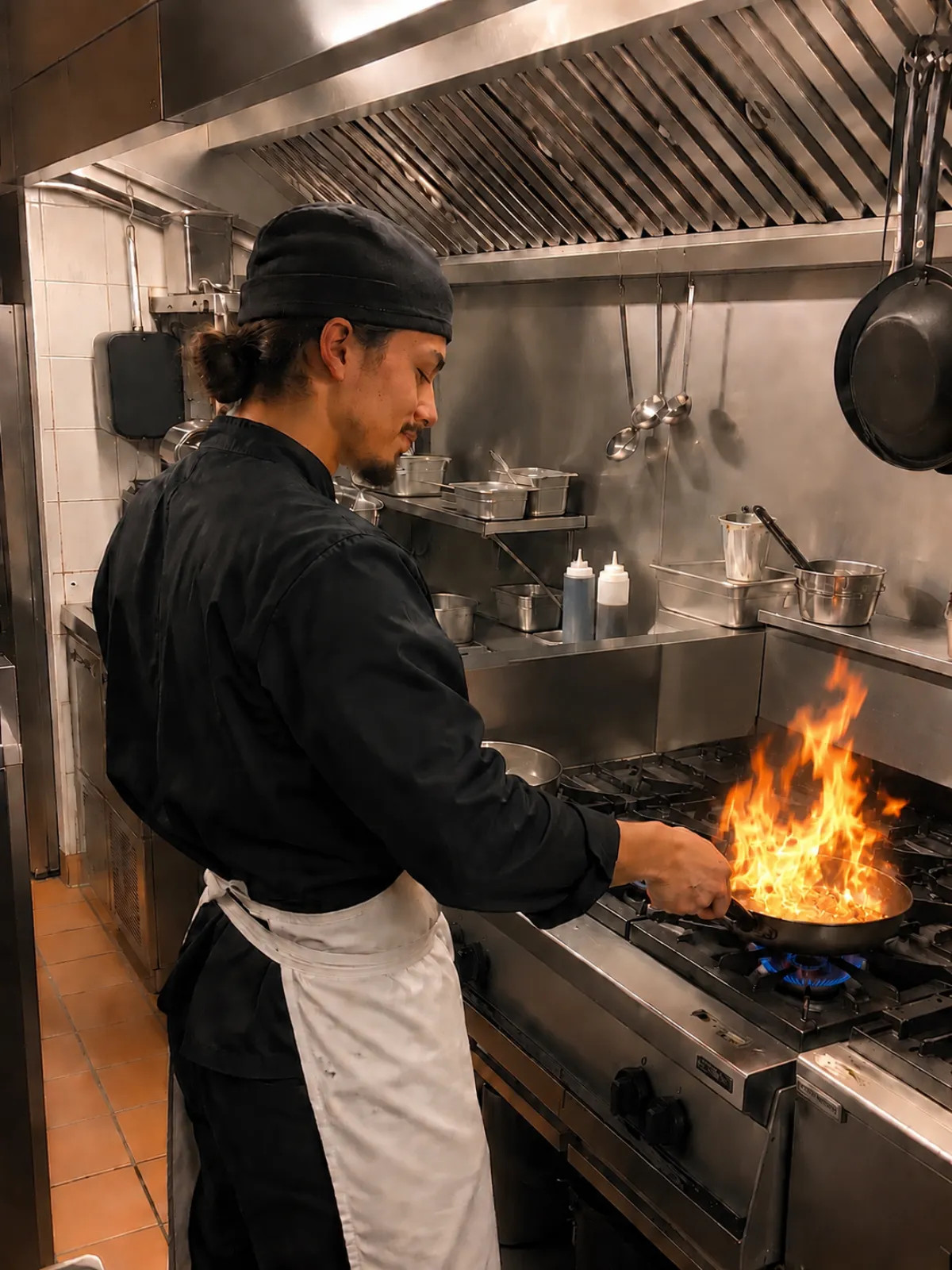 Portrait du chef Luca Dauphin